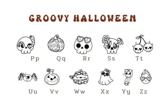 Groovy Halloween Font - Preview 2