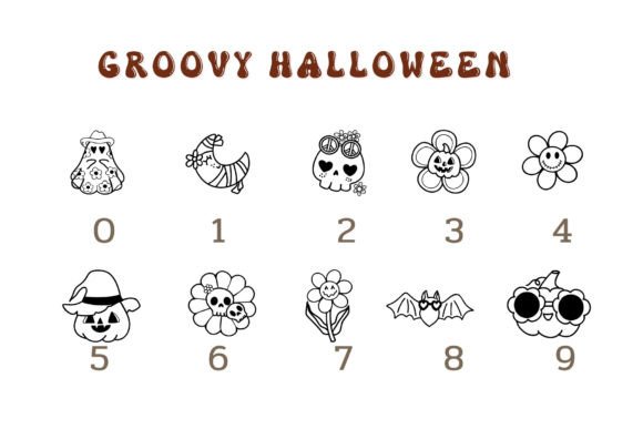 Groovy Halloween Font - Preview 3