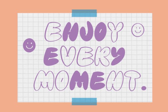 Gummy Bloom Font - Preview 4
