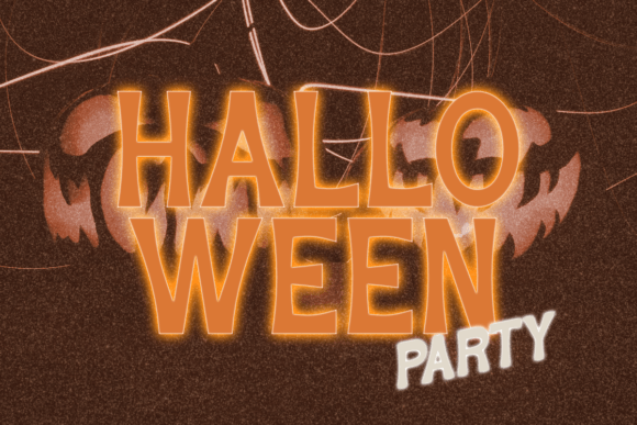 Halloween Celebration Font PNG with transparent background - Preview 5