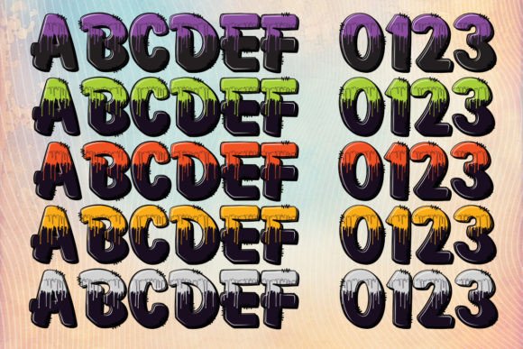 Halloween Font - Preview 1