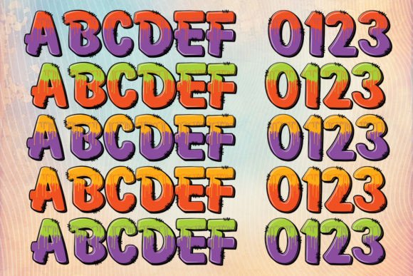 Halloween Font - Preview 1