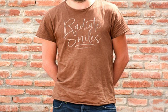 Hanters Maroon Font PNG with transparent background - Preview 1