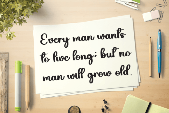 Highland Wonderland Font PNG with transparent background - Preview 2