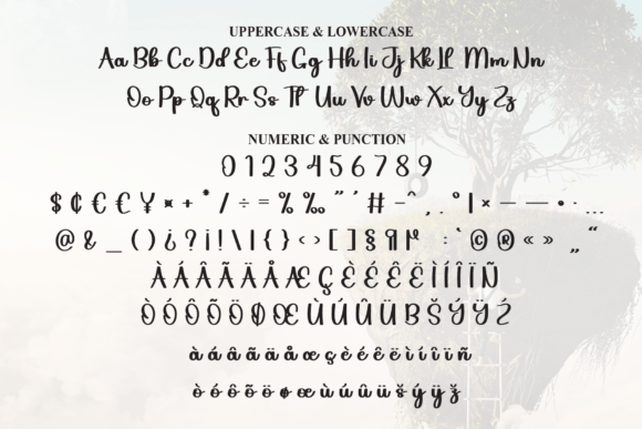 Highland Wonderland Font PNG with transparent background - Preview 6