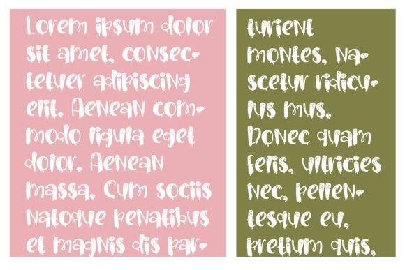 Ice Cream Drips Font PNG with transparent background - Preview 1