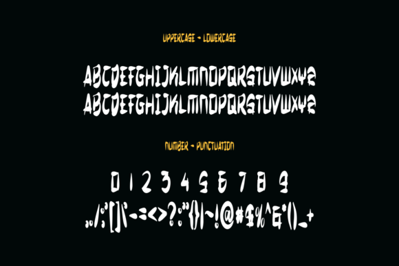 Jackzinc Font PNG with transparent background - Preview 3