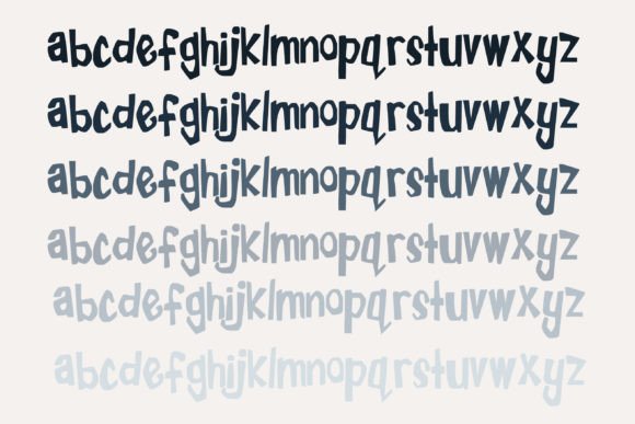 Kick It Font PNG with transparent background - Preview 2