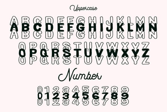 Lokman Font PNG with transparent background - Preview 2