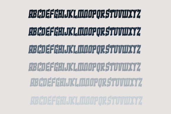 Powerboy Font PNG with transparent background - Preview 3