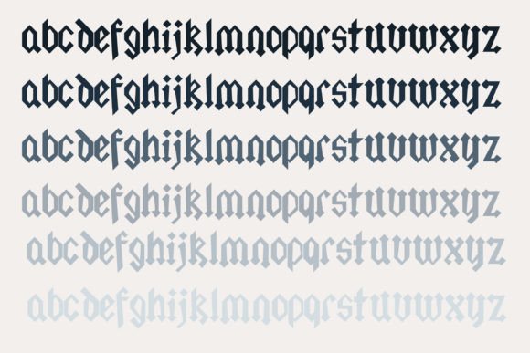 Rockjam Font PNG with transparent background - Preview 2
