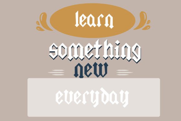 Rockjam Font PNG with transparent background - Preview 3