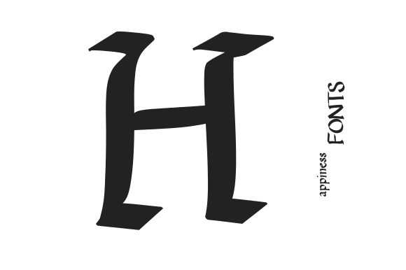 Sn Newline Font PNG with transparent background - Preview 4