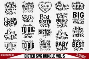 Sister SVG Bundle Vol-5 Bundle · Creative Fabrica
