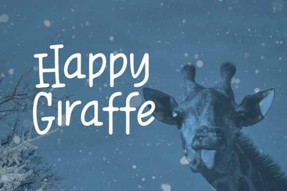 Snow Jhengky Font PNG with transparent background - Preview 1