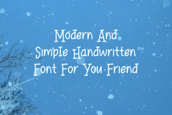 Snow Jhengky Font PNG with transparent background - Preview 2