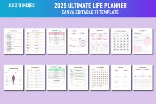 2025 Ultimate Life Planner Canva KDP Graphic by Lavlu Creative Zone ...