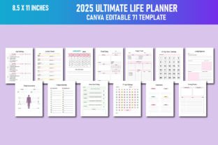 2025 Ultimate Life Planner Canva KDP Graphic by Lavlu Creative Zone ...