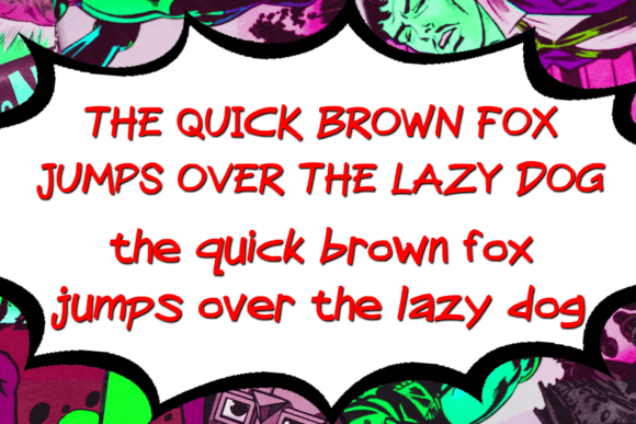 Action Comic 2.0 Font - Preview 3
