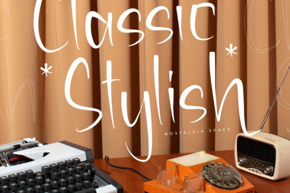 Antique Sunrise Font - Preview 4