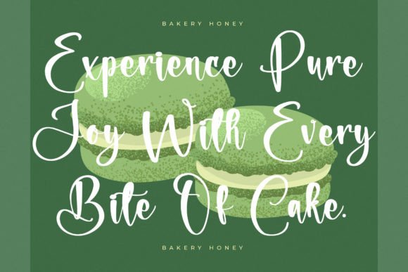 Bakery Honey Font - Preview 4