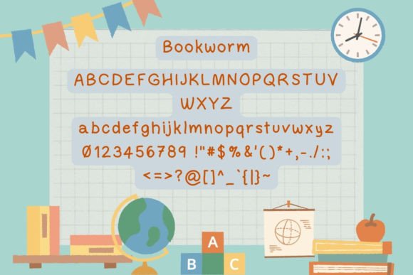 Bookworm Duo Font - Preview 2