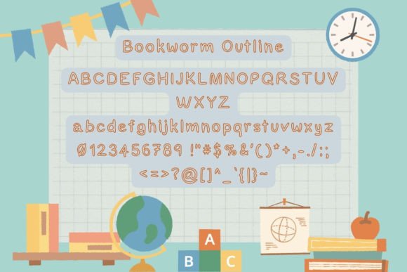 Bookworm Duo Font - Preview 3