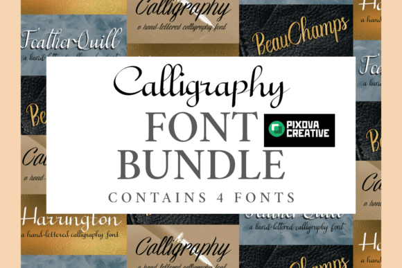 Calligraphy Bundle Fonts