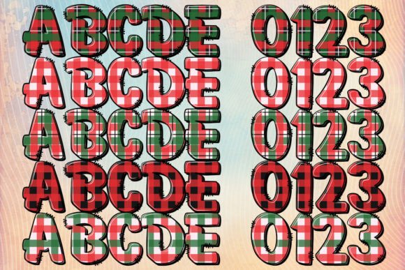 Christmas Font - Preview 1