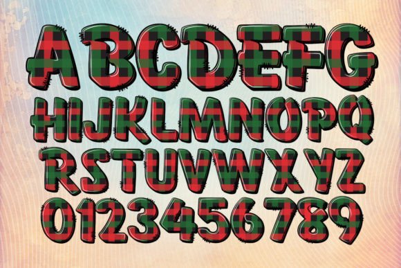 Christmas Font - Preview 1
