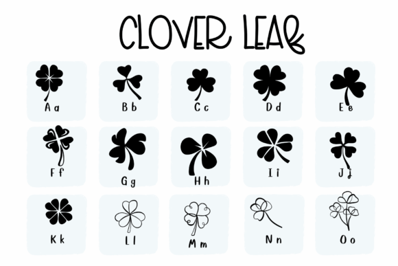 Clover Leaf Font - Preview 1