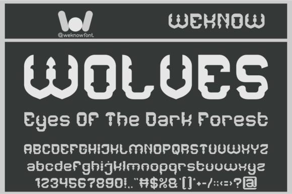 Dark Fantasy Font - Preview 1