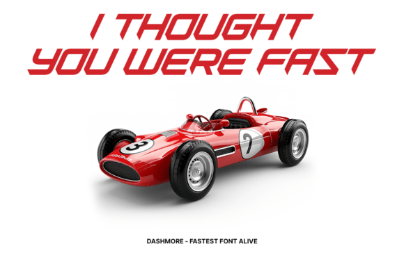 Dashmore Font - Preview 3