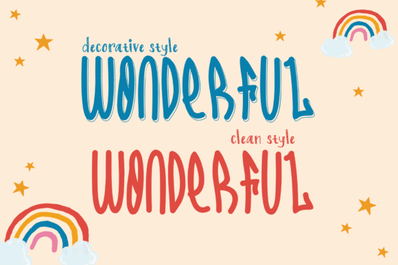 Dazzling Monkey Font PNG with transparent background - Preview 4