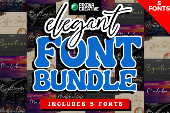Elegant Bundle Fonts