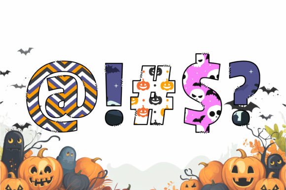 Halloween Party Font - Preview 3