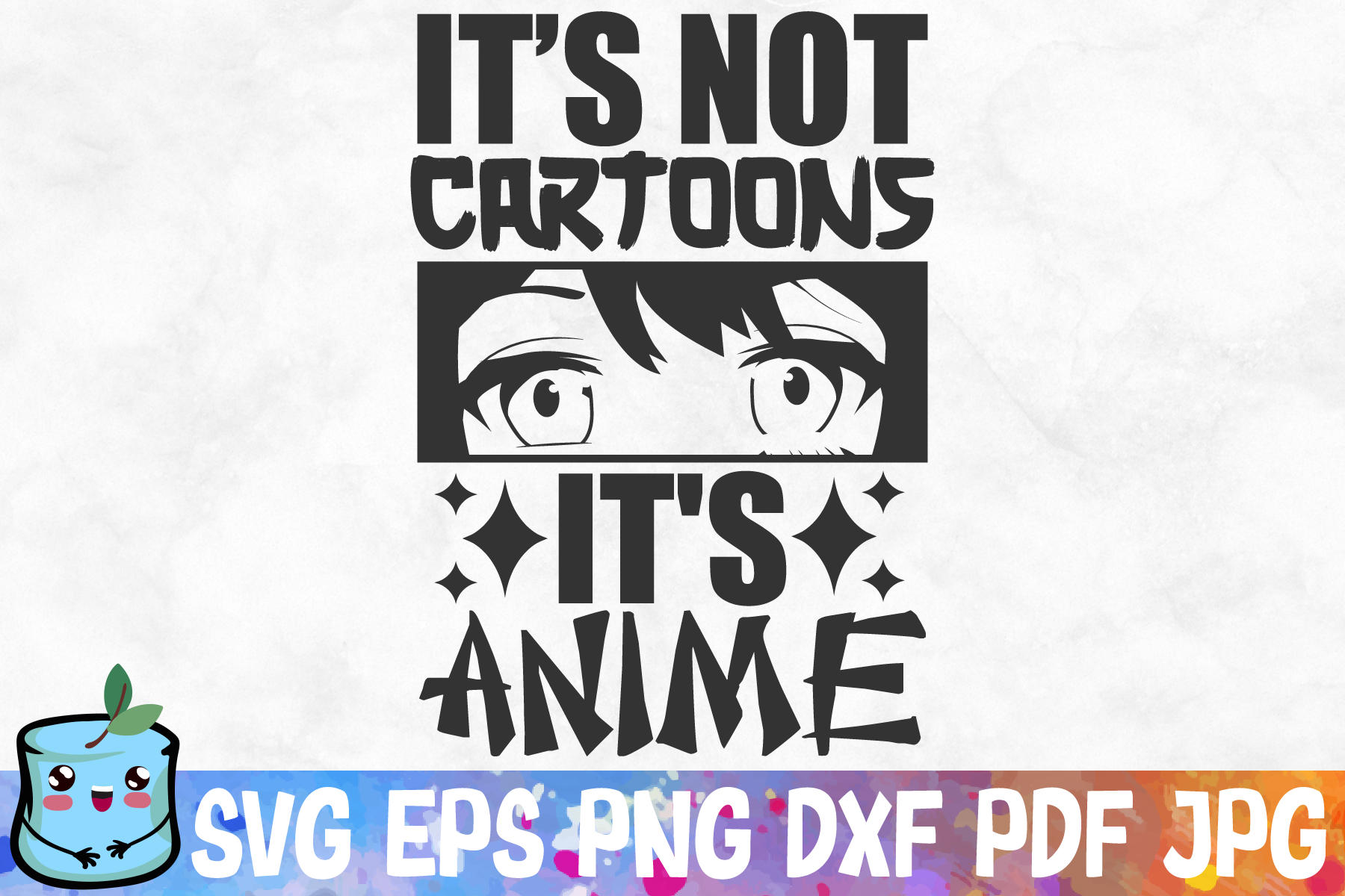 Not Cartoon It's Not Cartoons It's Anime Graphic by MintyMarshmallows · Creative ...