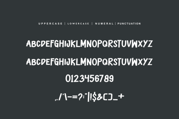 Motheng Font PNG with transparent background - Preview 3