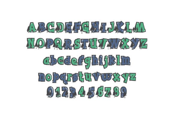 Rustic Campground Font PNG with transparent background - Preview 2