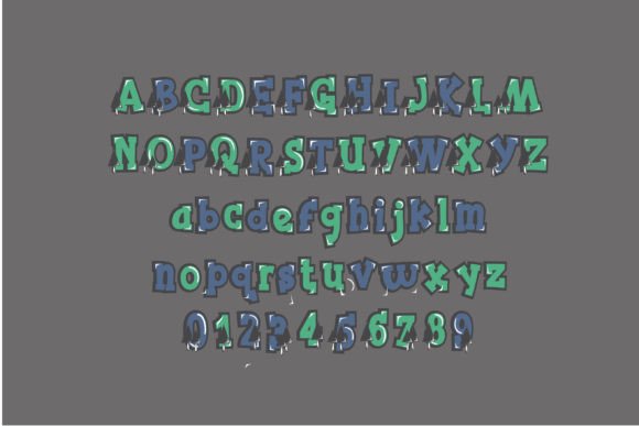Rustic Campground Font PNG with transparent background - Preview 3
