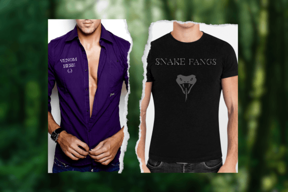 Snake Fangs Font PNG with transparent background - Preview 4