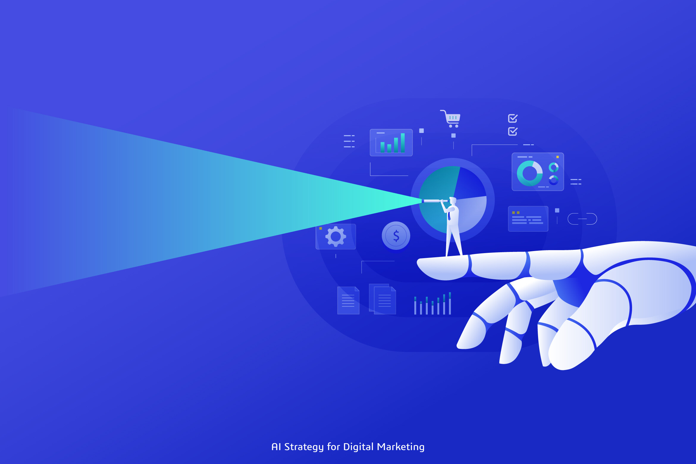 AI Strategy for Digital Marketing Graphic by INNNI · Creative Fabrica
