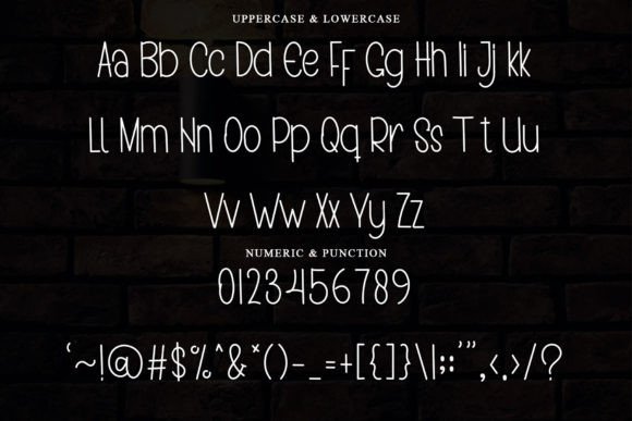 Alphabet Style Font - Preview 4