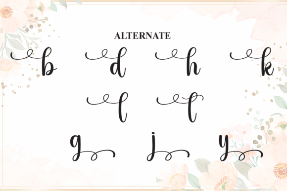 Angelica Font - Preview 6