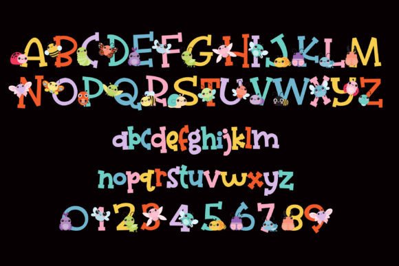 Baby Bug Font - Preview 2