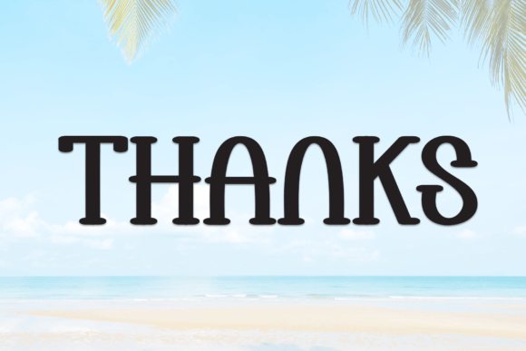 Beach Summer Font - Preview 6