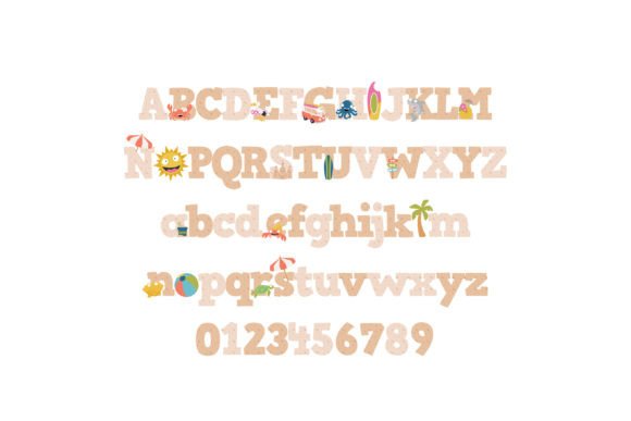 Beach out Font - Preview 1