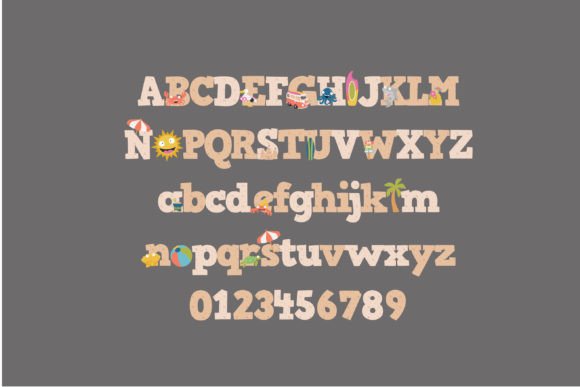 Beach out Font - Preview 2