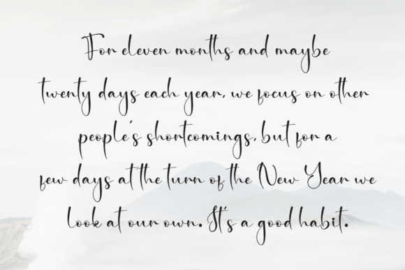 Beautiful Font - Preview 5