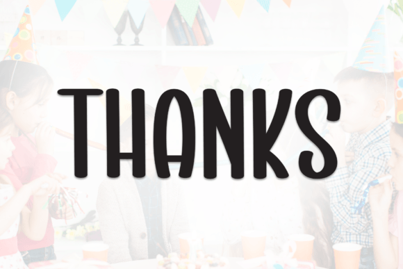 Birthday Party Font - Preview 6
